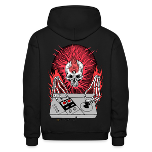 Open image in slideshow, Scone Bone Pullover Hoodie - Red - black
