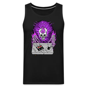 Open image in slideshow, Scone Bone Logo Tank Top - Purple - black
