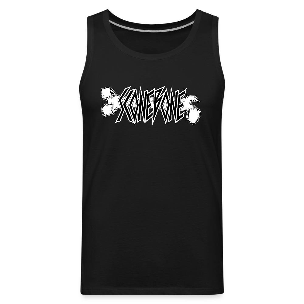 Scone Bone Tank Top - black
