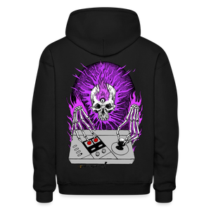 Open image in slideshow, Scone Bone Pullover Hoodie - Purple - black
